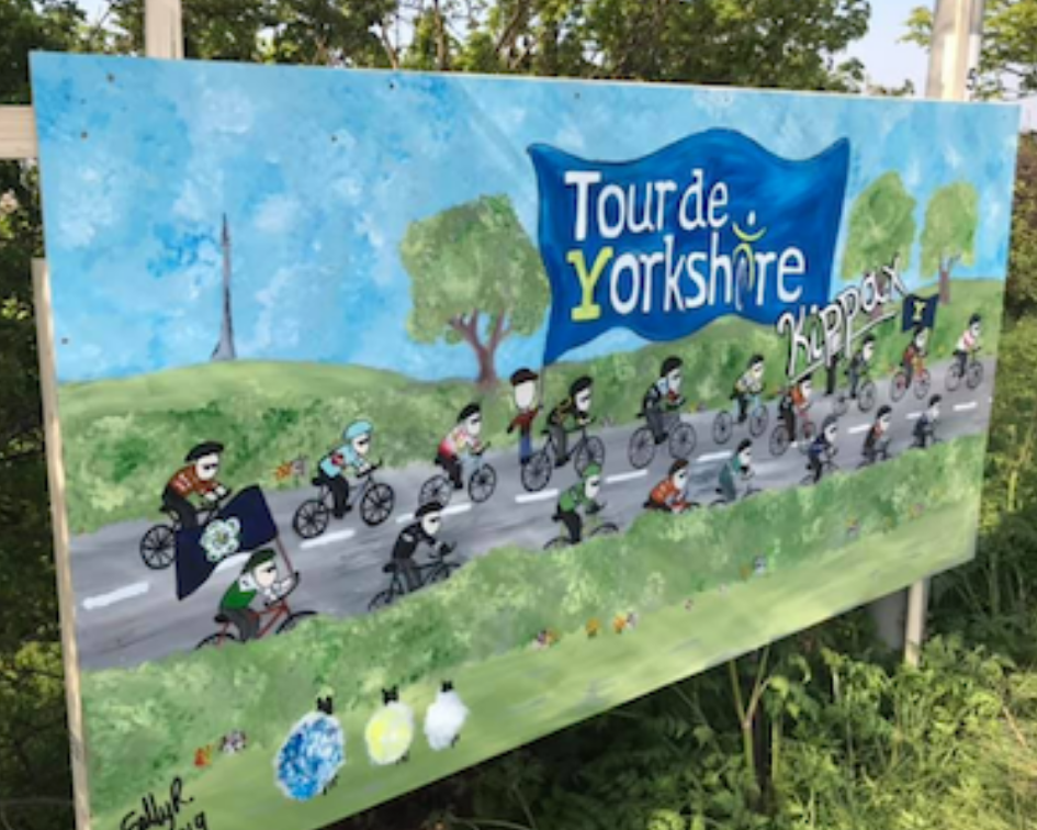 Kippax Celebrates the Tour de Yorkshire 2019