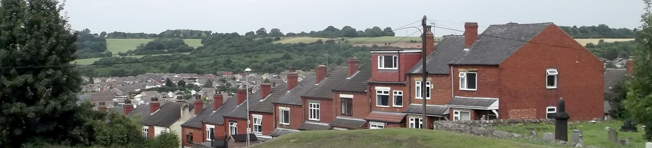 Houses on a street