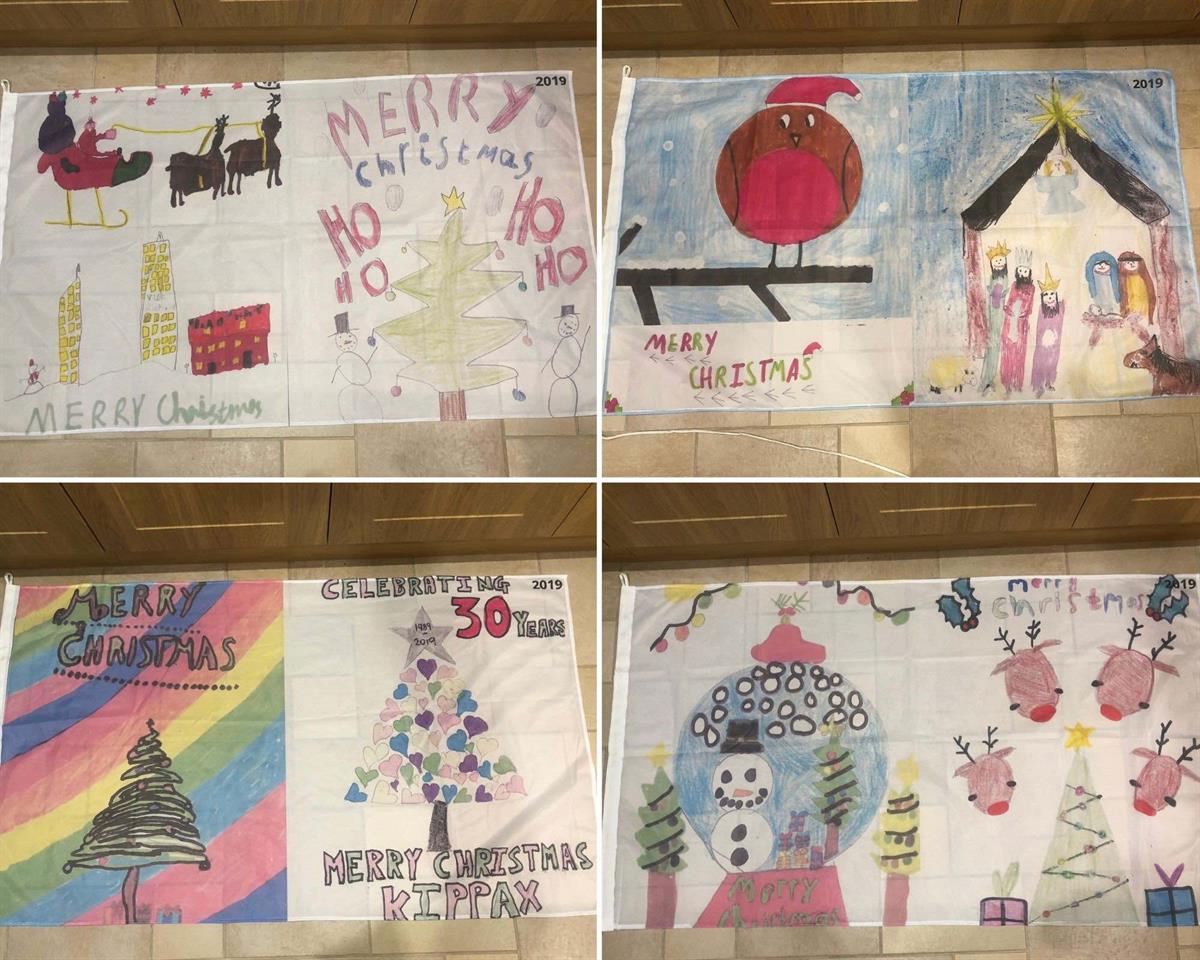 Childrens Christmas drawings