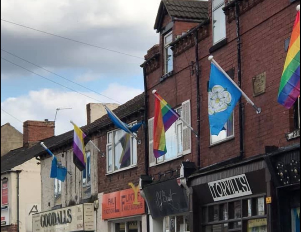 Pride flags