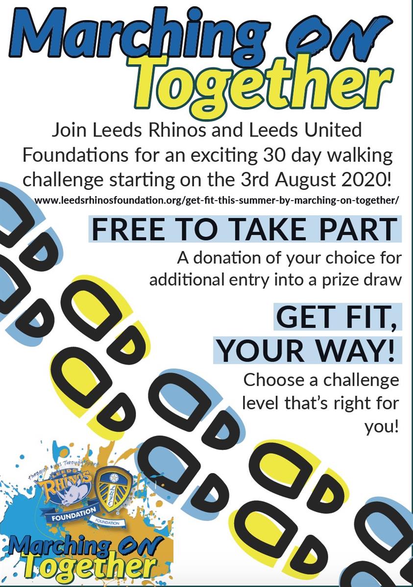 Marching on together poster